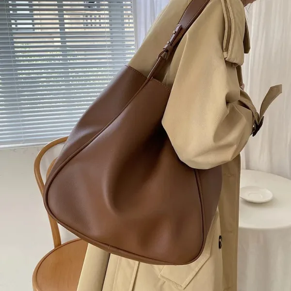 Grand Sac Cabas En Cuir