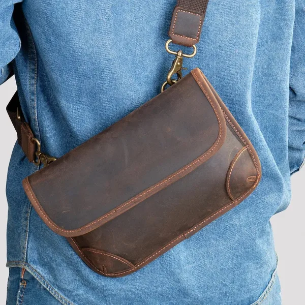 Sac Banane Cuir Homme Leonardo