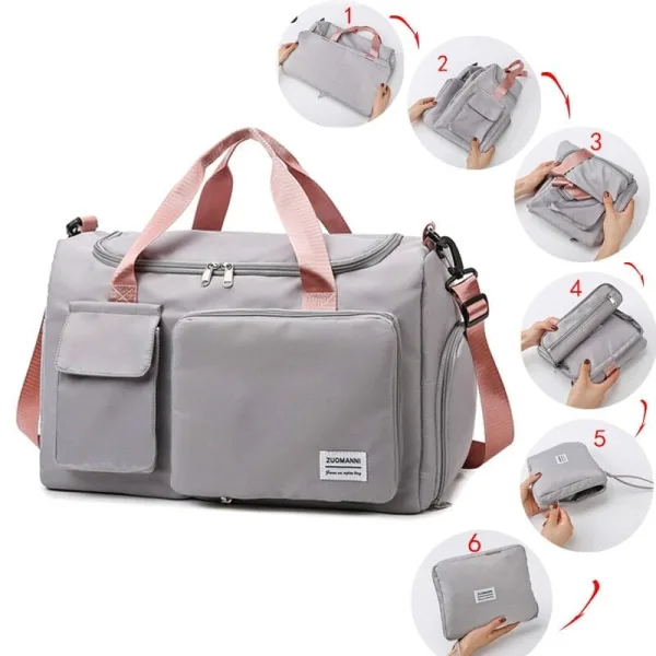 Grand Sac De Voyage Pliable Femme Pochette