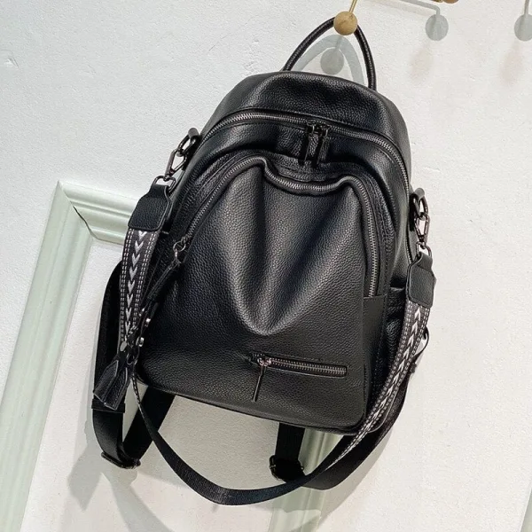 Sac à Dos Cuir Femme Lea