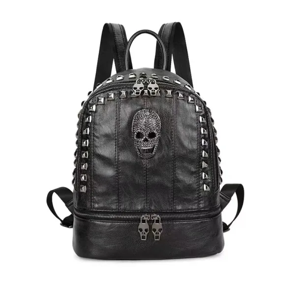 Sac à Dos Tête de Mort Mexicaine Femme Punk