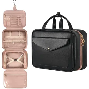 Sac Cosmétique de Voyage Femme Noir